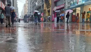 RS terá chuva e tempo abafado nesta Segunda-feira
