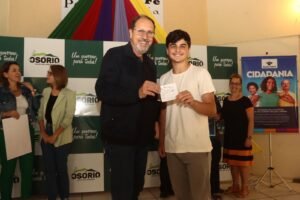 PROJETO CRIANÇA COM CPF É REALIZADO NO MUNICÍPIO DE  OSÓRIO