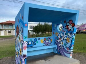 Prefeito acompanha obra que contempla a construção de 20 Paradas de Ônibus da Zona Sul 