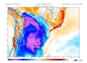 EFEITO DO CICLONE FARÁ REGIÃO TER VARIAÇÃO CLIMÁTICA DE 10°C NOS PRÓXIMOS DIAS