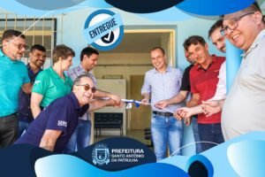 A Cerimônia de Entrega Oficial da Unidade de Saúde da AGASA à comunidade local foi realizada na manhã desta sexta (10)