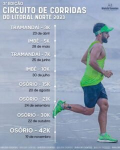 3ª EDIÇÃO CIRCUITO DE CORRIDAS DO LITORAL NORTE