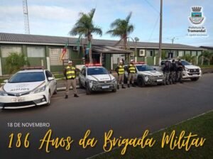 Brigada Militar celebra seus 186 anos! 👏🚨