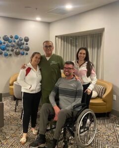 Hoje foi o grande dia do Gui retornar a clínica nos EUA, para dar Seguimento ao seu tratamento