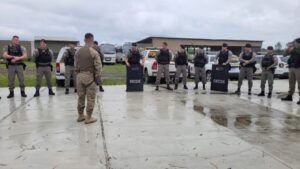 Equipes de Força Tática do 8º BPM e 2º BPAT recebem Instrução do BOPE