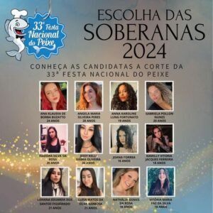 Saiba quem são as Candidatas a Soberanas da 33ª Festa Nacional do Peixe em Tramandaí 👑