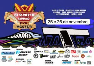 Tramandaí será sede do Circuito Gaúcho Master de Surf neste final de semana 🌊🏄‍♀️