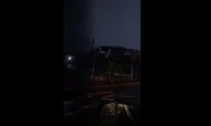 Giruá: Um vídeo gravado repercute danos de grande porte no complexo esportivo Splendor Sports