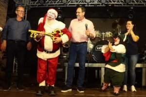 NATAL DOS BONS VENTOS INICIA COM SHOW DE LUIZA BARBOSA E CHEGADA DO PAPAI NOEL