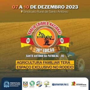 O 36º Rodeio Crioulo Nacional de SAP teve início na quinta-feira (7) e irá até domingo (10), no Parque de Rodeios