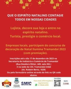Natal Ilumina Tramandaí: Concurso que vai premiar vitrines de lojas e empresas segue com inscrições abertas 🎅🧑‍🎄🎄