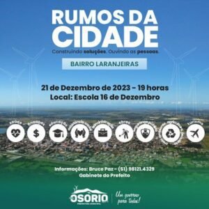 RUMOS DA CIDADE – BAIRRO LARANJEIRAS