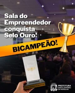 A Sala do Empreendedor de Santo Antônio da Patrulha é ouro!