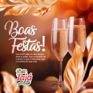 Jajá Supermercado, deseja a todos um ótimo Feliz Ano Novo