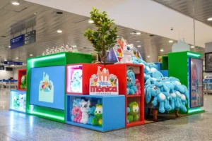 Vila da Mônica Gramado inaugura quiosque no Aeroporto Internacional Salgado Filho