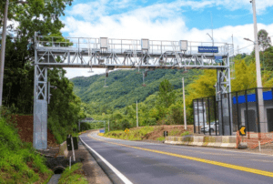 Primeiro pórtico de pagamento automático de pedágio começa a operar na ERS-122 no dia 15