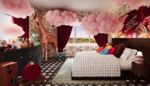 Booking.com e Warner Bros. celebram o fim de ano com suítes temáticas de “Wonka” em Nova York e Los Angeles