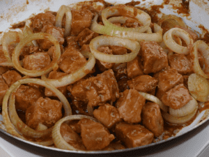 Carne de Porco na Frigideira