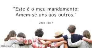 Mensagem do dia: Para amar, é obrigatório…