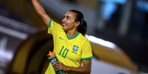 Com direito a gol de Marta, Brasil encerra 2023 vencendo a Nicarágua
