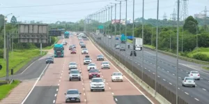 Mais de 45 mil veículos devem passar na Freeway