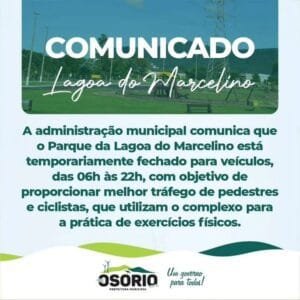 ALTERAÇÕES NA LAGOA DO MARCELINO EM OSÓRIO