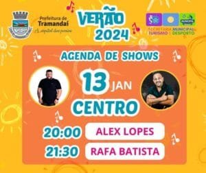 Confira a Programação dos Shows de Verão neste Sábado na Capital das Praias 🥳🤝