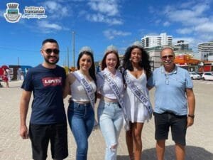 Soberanas divulgam a 33ª Festa Nacional do Peixe na beira-mar de Tramandaí 👏👑