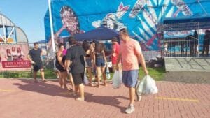 PARQUE SOLIDÁRIO ARRECADOU 1,7 TONELADAS DE ALIMENTOS