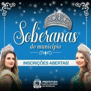 Estão abertas as inscrições para Escolha das Soberanas do Município em SAP!