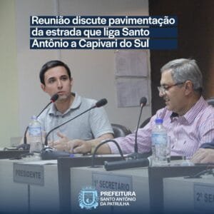 A pavimentação da estrada que liga Santo Antônio da Patrulha e Capivari do Sul foi pauta de reunião