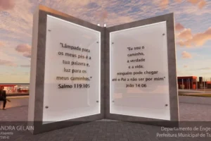 Tramandaí terá monumento à Bíblia de quatro metros de altura em frente à praia; veja imagens