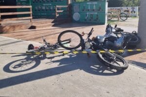 Ciclista morre após ser atingido por moto em Canoas
