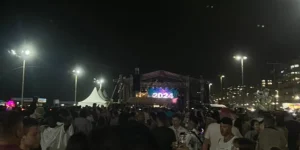 Mar alto não esfria empolgação do Reveillon em Capão da Canoa