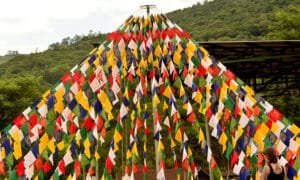 Espaço Tibet realiza Ato das Bandeiras