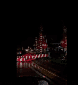 O temporal que atingiu Gramado nesta terça-feira deixou um rastro de destruição na área central de Gramado