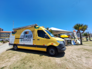 Van itinerante da Secretaria do Esporte e Lazer chega a Cidreira na quinta (1º)