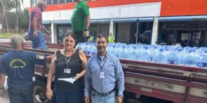 Rede São João faz doações para desabrigados pelo temporal em Porto Alegre