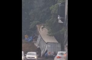 Acidente na Serra Dona Francisca Prefeitura de Joinville decreta Situação de Emergência