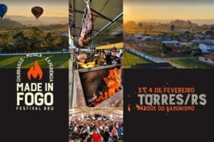 Dias 3 e 4 de fevereiro tem Made in Fogo Festival BBQ!!! no Parque do Balonismo