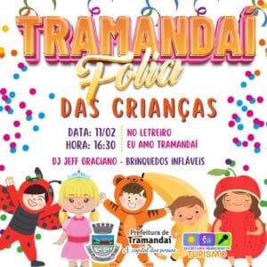 Tramandaí Folia das Crianças: Diversão, brinquedos infláveis e muita música para os pequenos neste domingo 🥳🤩