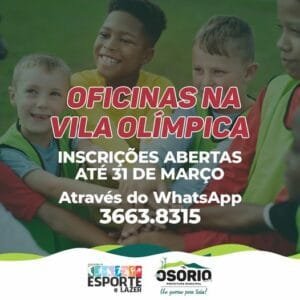 OFICINAS NA VILA OLÍMPICA EM OSÓRIO