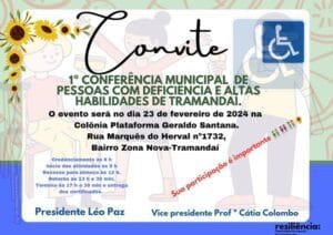 1ª Conferência Municipal de Pessoas com Deficiência e Altas Habilidades acontece nesta sexta-feira em Tramandaí 🤝