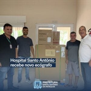 O Hospital Santo Antônio (HSAP) passará a contar com um novo ecógrafo nas próximas semanas