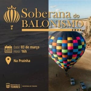 Quer ser a Soberana do 34º Festival Internacional de Balonismo?
