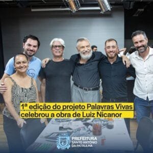 1ª edição do Projeto Palavras Vivas celebrou a obra de Luiz Nicanor em SAP