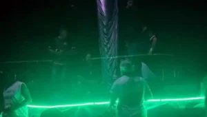 Artista de circo sofre queda durante apresentação em Capão da Canoa