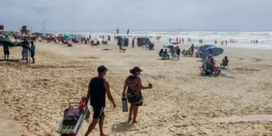 Instabilidade toma conta do Litoral Norte na manhã deste Domingo