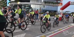 Cerca de 250 ciclistas participam de desafios de 130km e 200km de pedal em Porto Alegre