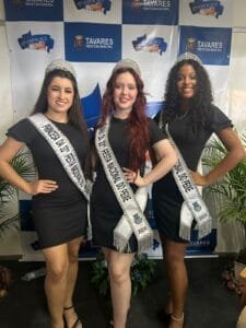 Soberanas divulgam a 33ª edição da Festa Nacional do Peixe na 17ª Expocace na cidade de Tavares 🐟🥳